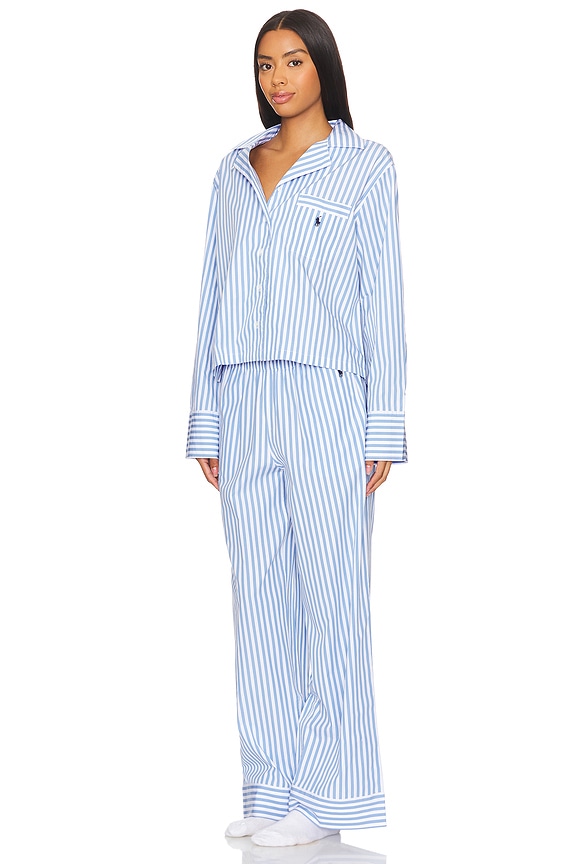 view 2 of 4 Pajama Set in Wide Stripes