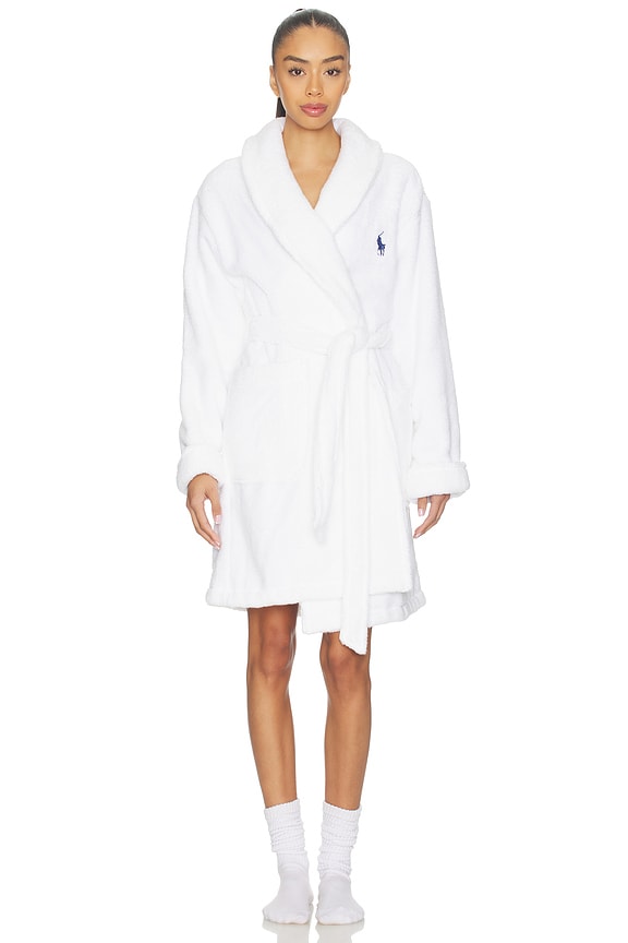 view 2 of 6 Short Bear Robe in American Flag Bear