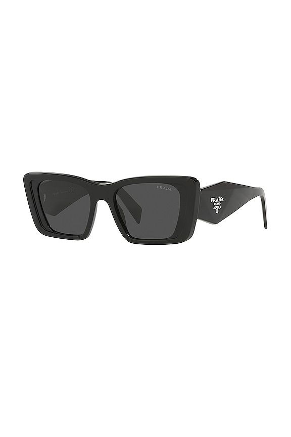 view 2 of 3 SYMBOLE EVOLUTION 선글라스 in Black & Dark Grey