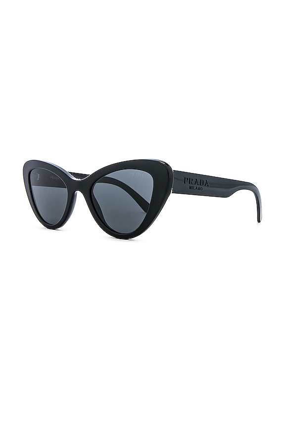 view 2 of 3 Cat Eye in Black & Dark Grey
