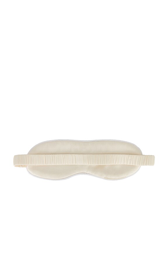 view 2 of 2 Estelle Eye Mask in Ivory