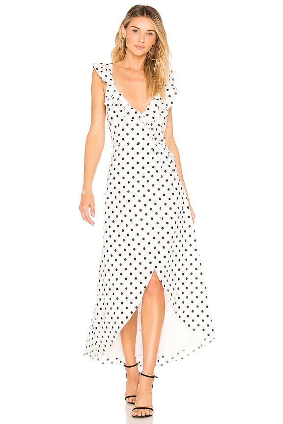 view 1 of 3 Fillmore Dress in White Dot