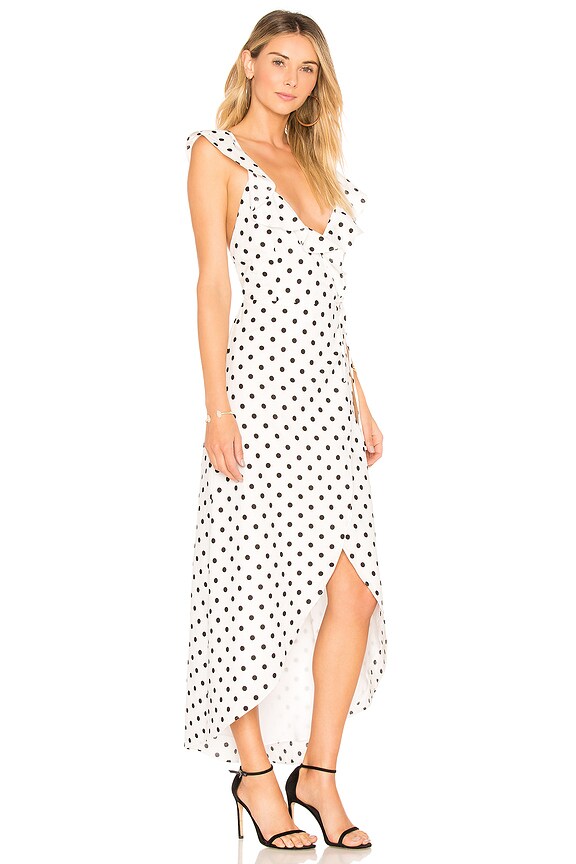 view 2 of 3 Fillmore Dress in White Dot