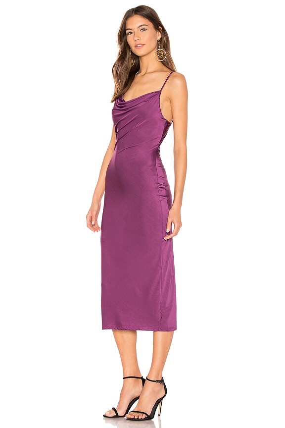 view 2 of 3 Ava Midi Dress in Purple