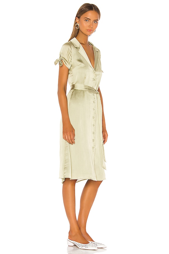 view 2 of 3 Brynn Midi Dress in Sage Green