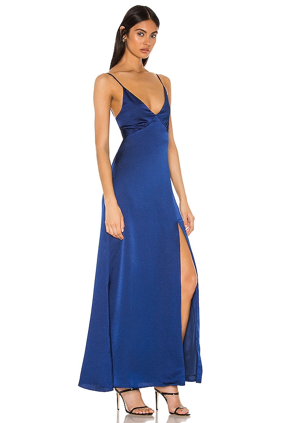 view 2 of 4 МАКСИ ПЛАТЬЕ JOLIE in Quartz Blue