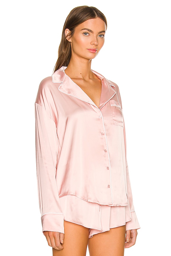 view 2 of 4 Corinne Top in Powder Pink