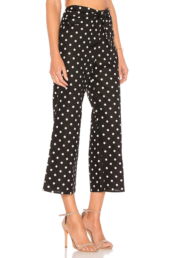 view 2 of 4 Nolana Pant in Black Dot