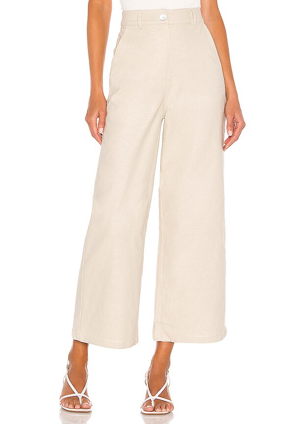 Privacy Please Belmont Pant in Natural Tan | REVOLVE