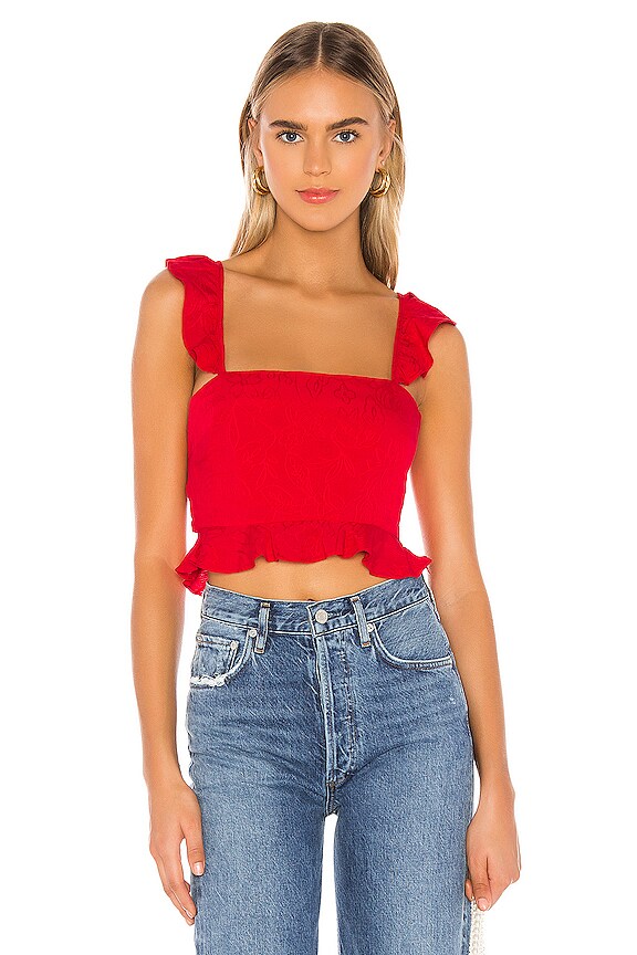 view 2 of 5 ТОП LEONA in Red