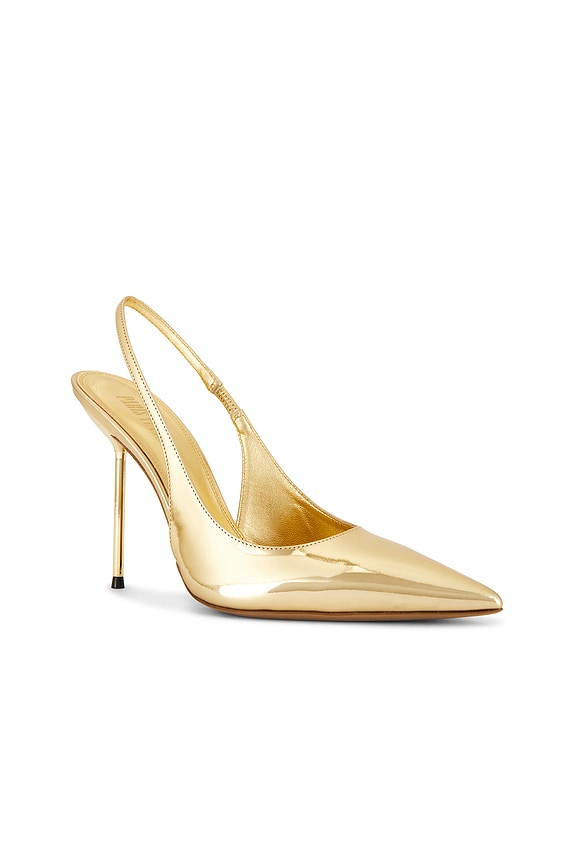view 2 of 5 Lidia Slingback Heel in Gold