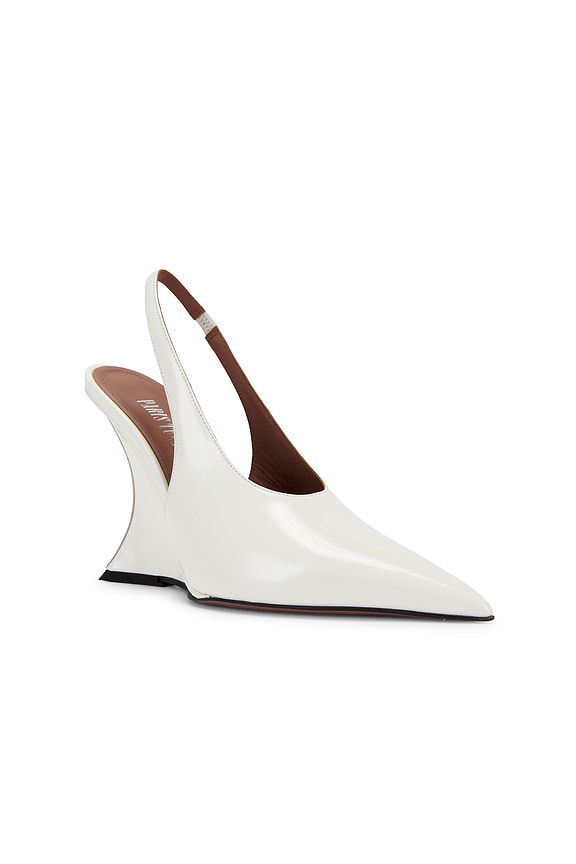 view 2 of 5 Nina Slingback 105 in White