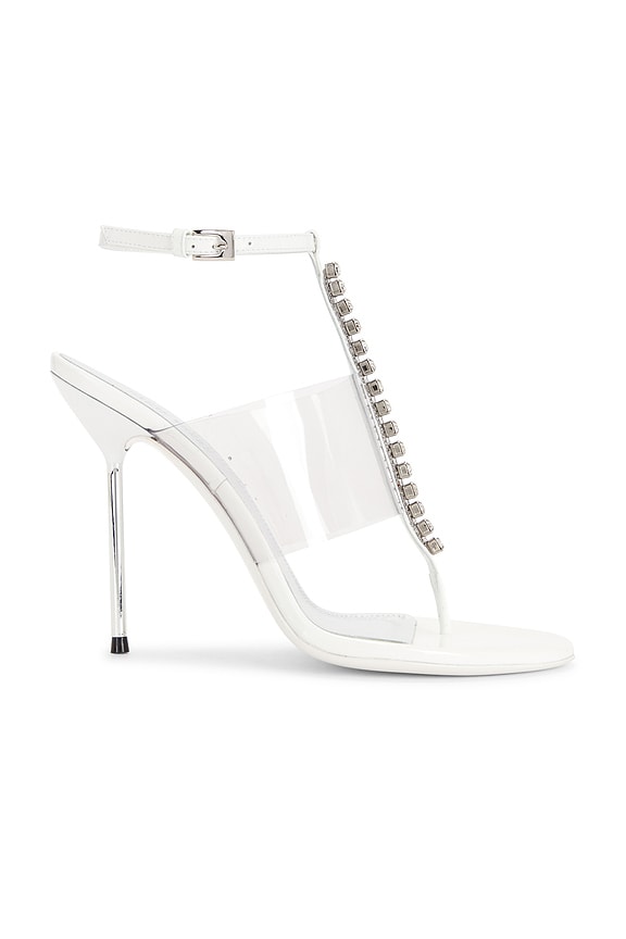 view 1 of 5 Lidia T-strap Sandal in Optic White