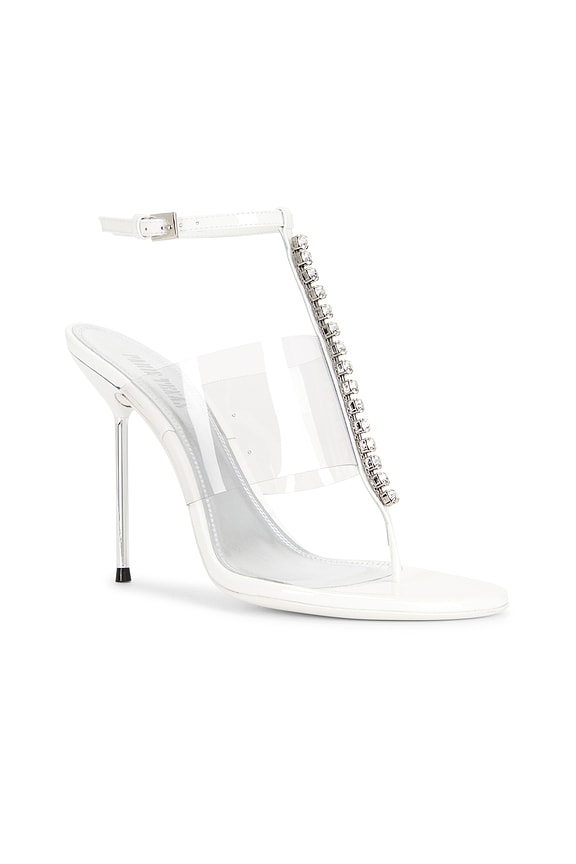 view 2 of 5 Lidia T-strap Sandal in Optic White