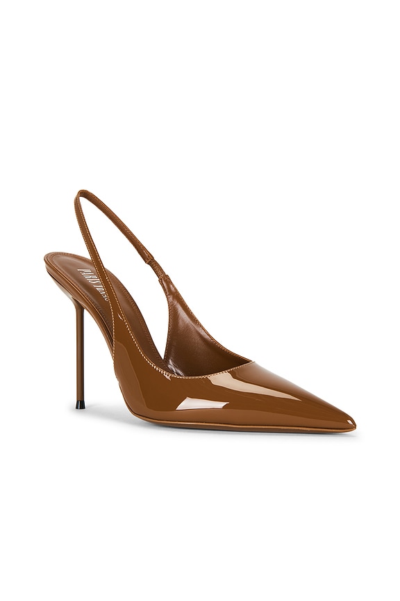view 2 of 5 TACÓN LIDIA SLINGBACK in Coffee