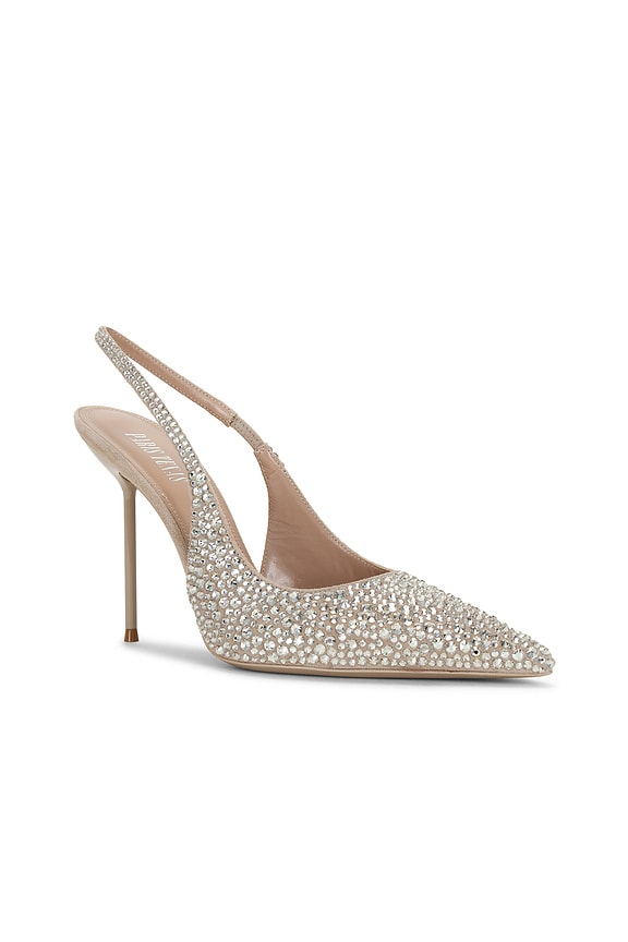 view 2 of 5 Lidia Slingback Pump in Silver Diamond
