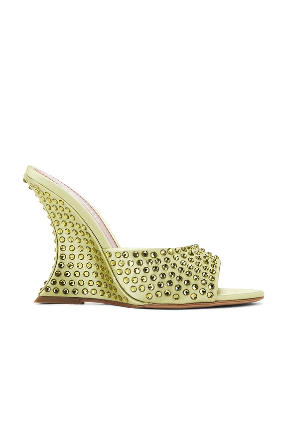 view 1 of 5 Nina Mule in Celadon & Safari