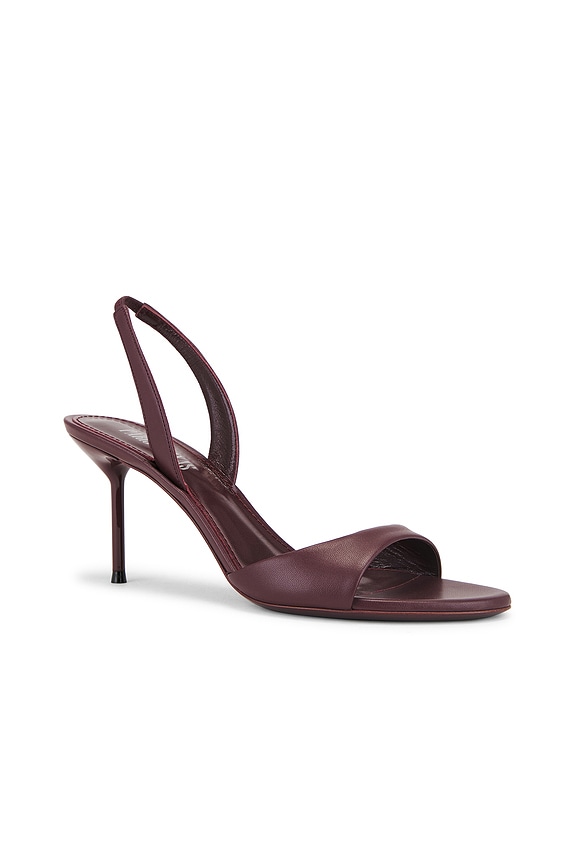 view 2 of 5 Lidia Slingback 70 Sandal in Rouge Noir