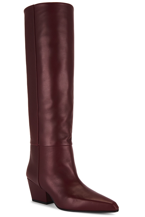 view 2 of 5 BOTTINES JANE 60 in Rouge Noir