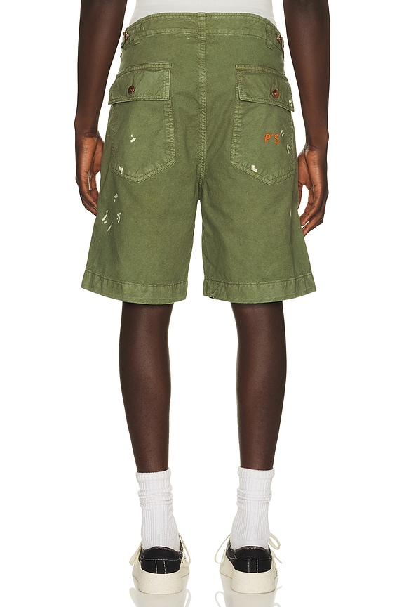 view 2 of 5 Bermuda Fatigue Dust Shorts in Olive