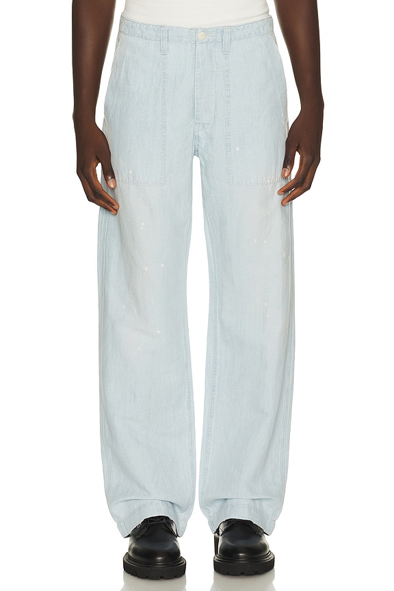 view 1 of 6 Fatigue Original Chambray Pants in Painter Stone