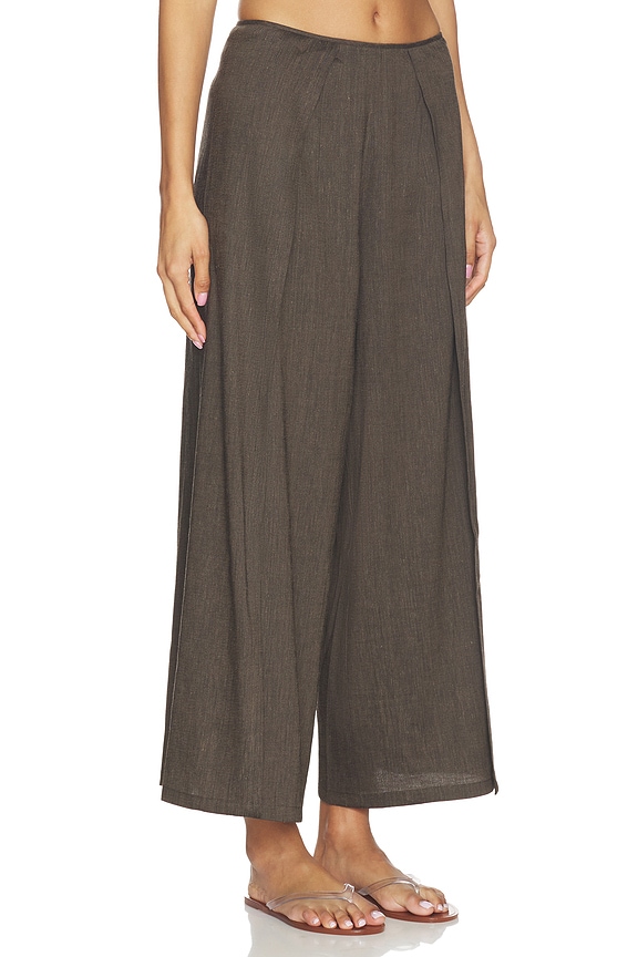 view 2 of 6 PANTALON CALLA in Coffee