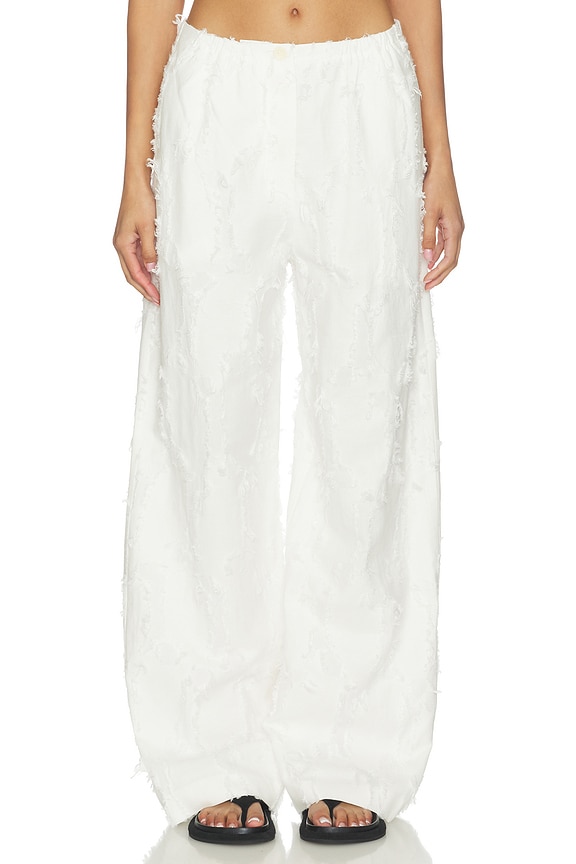 view 2 of 7 PANTALÓN PIERNA ANCHA SHILO in Off White