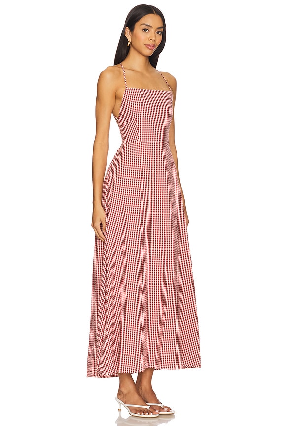 view 2 of 4 Lori Dress in Red Gingham