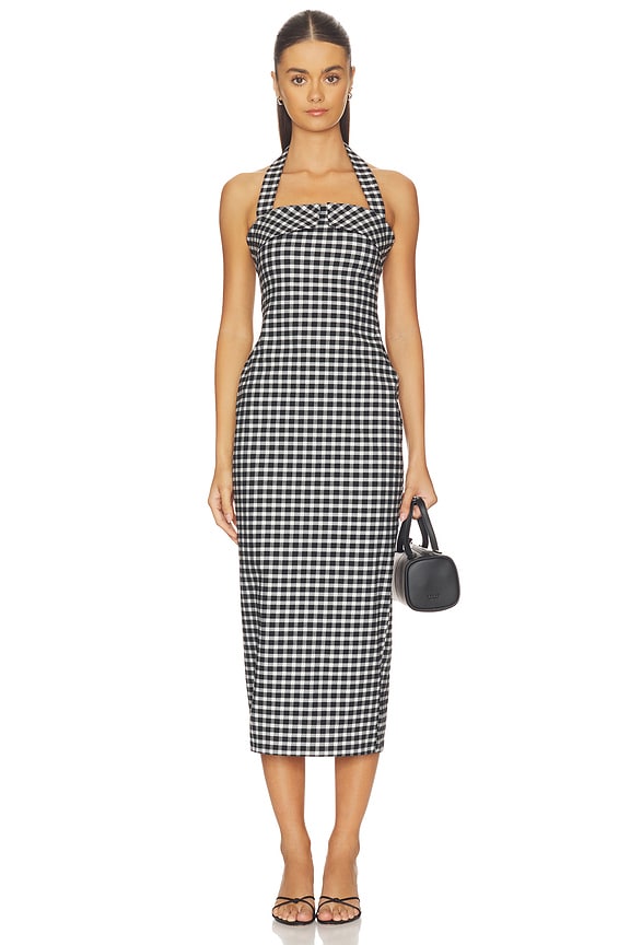 view 1 of 4 Chiara Dress in Black & White