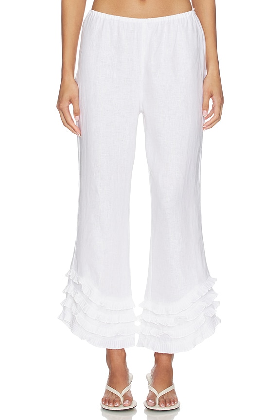 view 1 of 6 PANTALÓN FLORENCE in Ivory