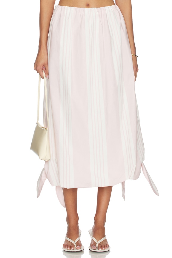 view 1 of 6 FALDA ROSIE in Pink Stripe