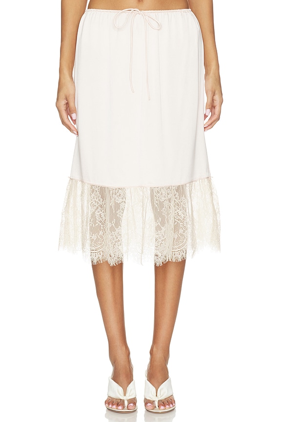 view 2 of 7 Blake Skirt in Cloud Pink