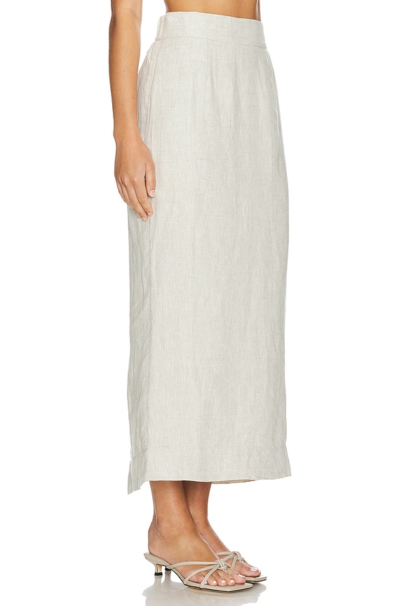 view 2 of 4 Emma Pencil Skirt in Natural