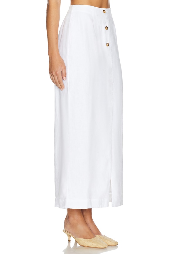 view 2 of 4 Gigi Column Skirt in Ivory