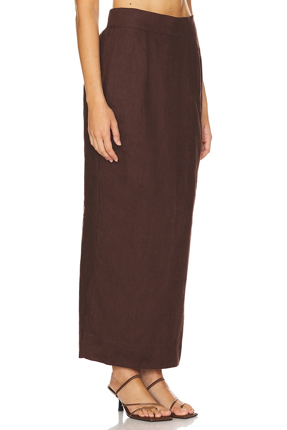 view 2 of 6 JUPE CRAYON EMMA in Chocolate