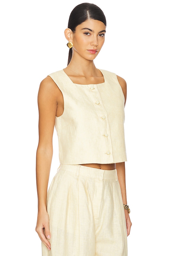 view 2 of 4 Rio Top in Dusty Citron