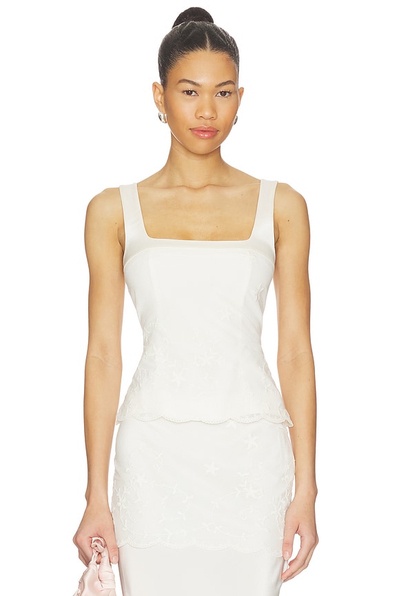 view 1 of 5 Cove Bodice in Pearl