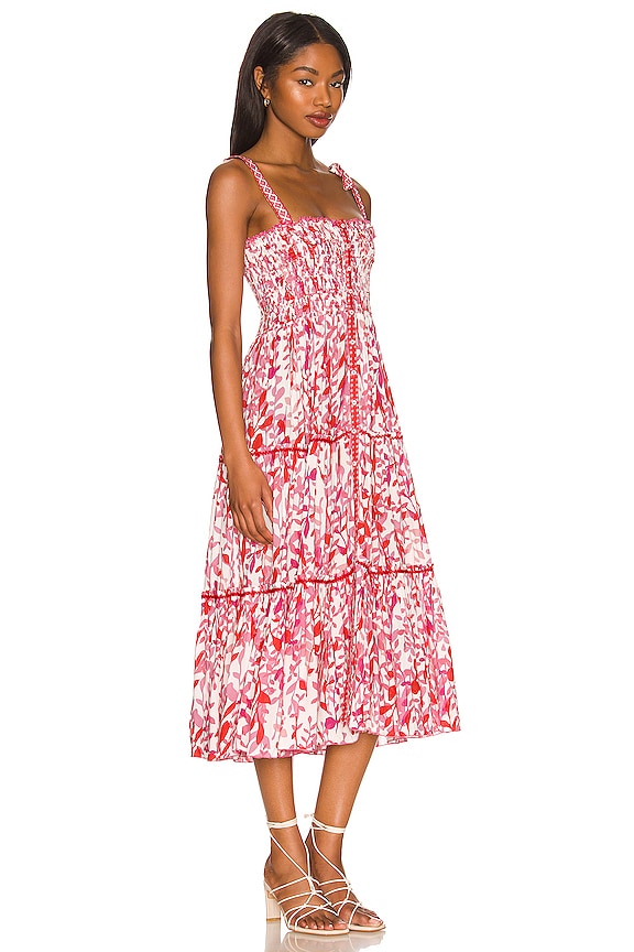view 2 of 3 Triny Midi Dress in Pink Esterel
