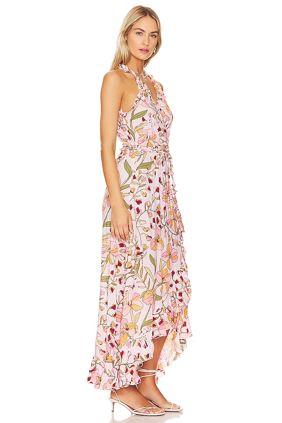 view 2 of 3 TAMARA ミディ丈ドレス in PINK JONQUILLE