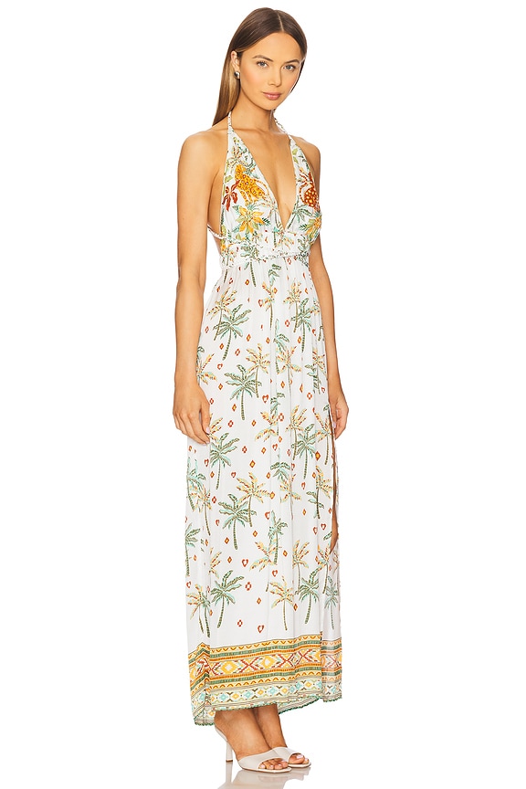 view 2 of 3 Calla Maxi Dress in Green Equator