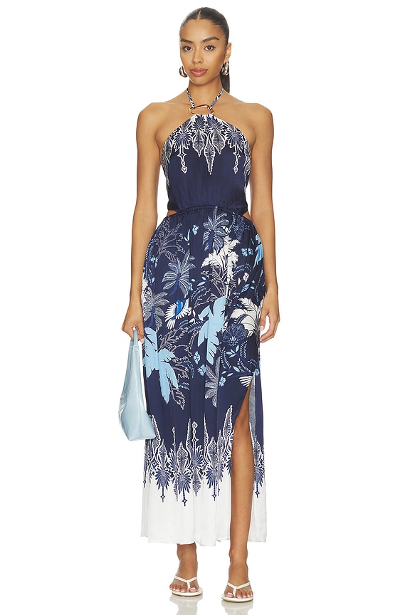 view 1 of 3 VESTIDO ISORE in Navy Canopy