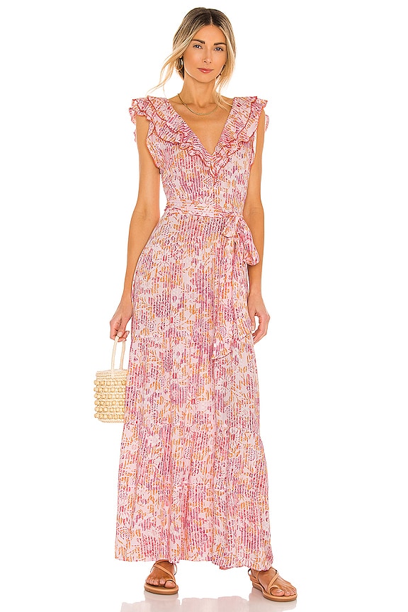 view 1 of 3 DELLA 원피스 in Pink Marigold