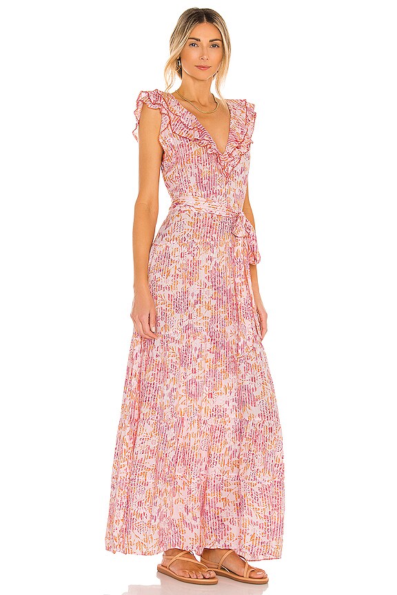 view 2 of 3 DELLA 원피스 in Pink Marigold