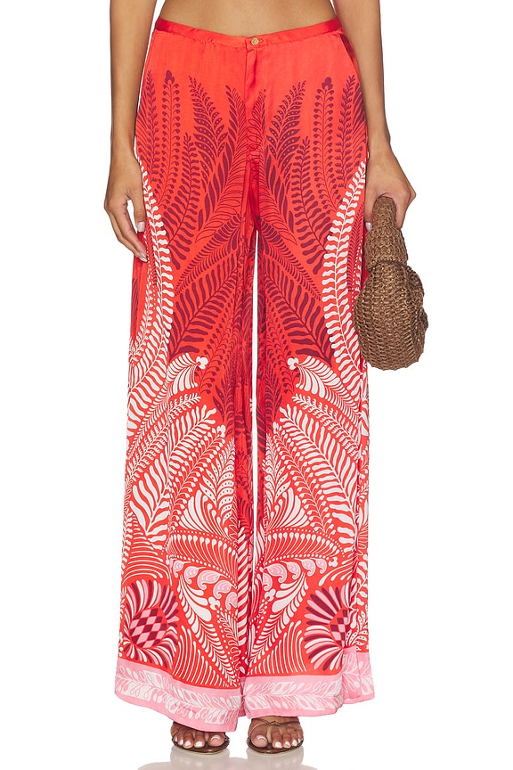 view 2 of 7 PANTALON CLEA in Orange Oolong