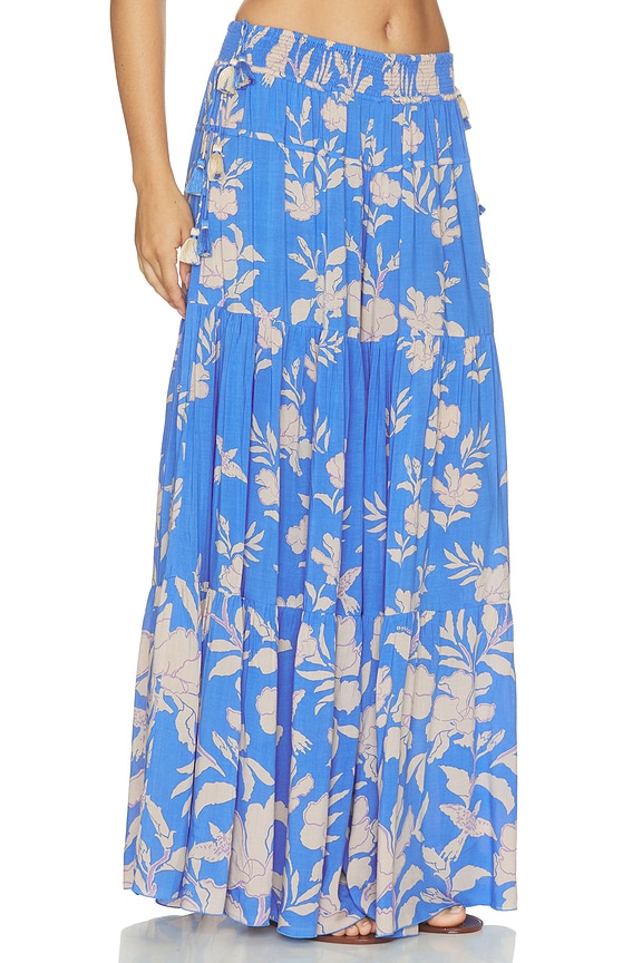 view 2 of 6 PANTALÓN SOLEDAD  in Blue Palm Beach