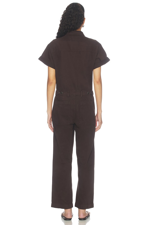 Cruz Short Sleeve Barrel Leg Jumpsuit