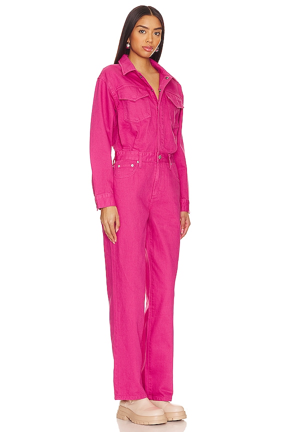 view 2 of 3 Nikkie Jumpsuit in Pink Garnet