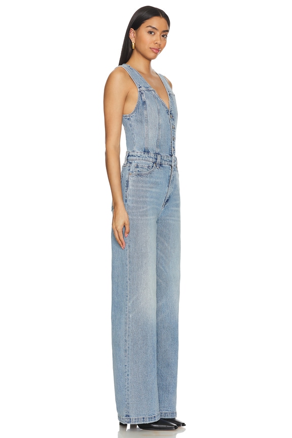 view 2 of 4 Aria Fitted Vest Jumpsuit in Essence