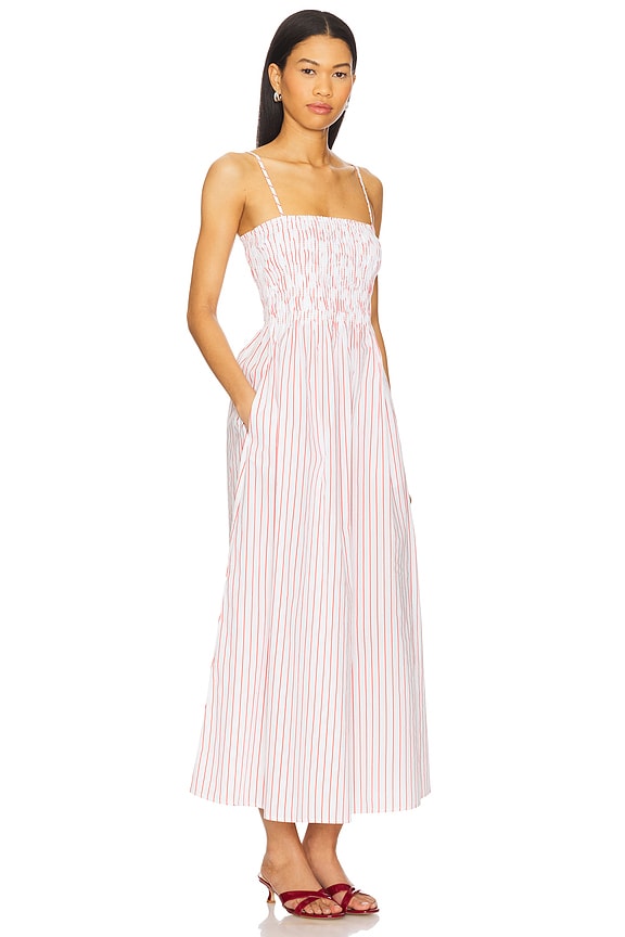 view 2 of 4 Bianca Dress in Ruby Stripe