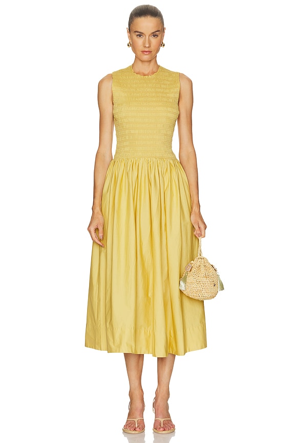 view 1 of 3 ROBE GLADYS in Light Tumeric